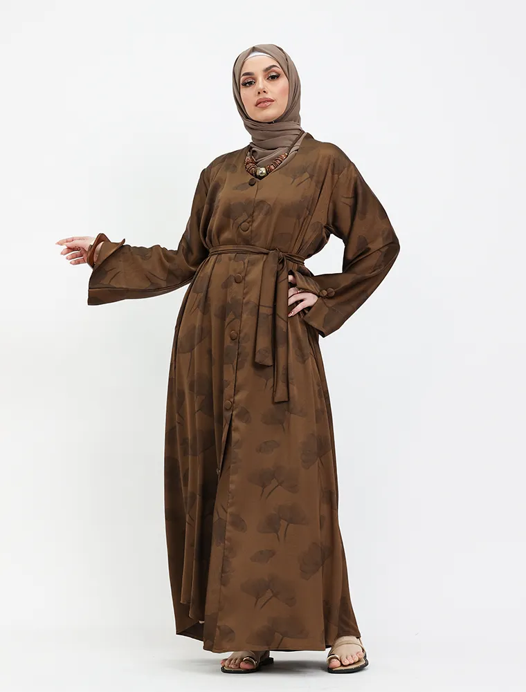 Brown Rasha Abaya